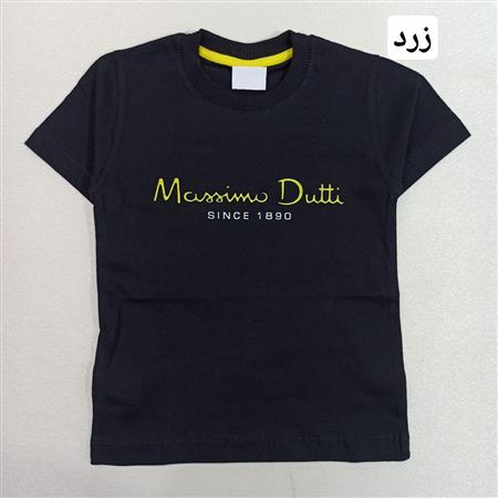 تیشرت مشکی Massimo Dutti سایز بزرگ