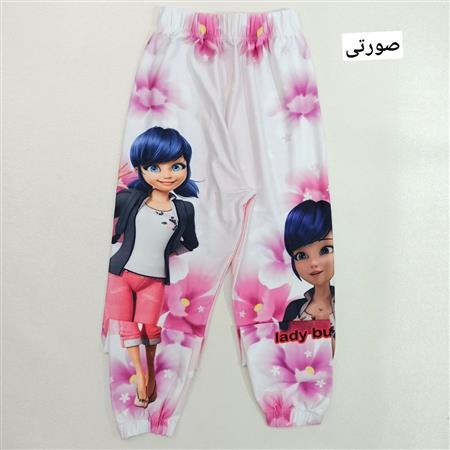 شلوار دختر کفشدوزکی ۲