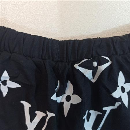 تیشرت شلوارک مشکی Louis vuitton
