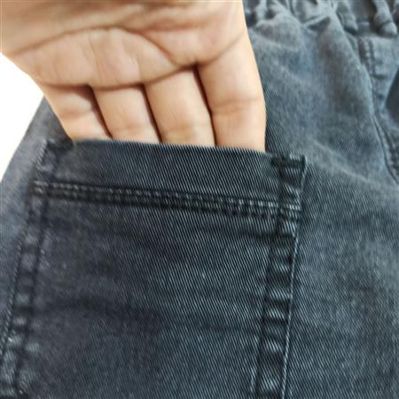 شلوار بگ دم پا ذغالی