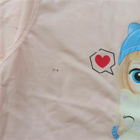کراپ صورتی دختر چشم آبی تکسایز