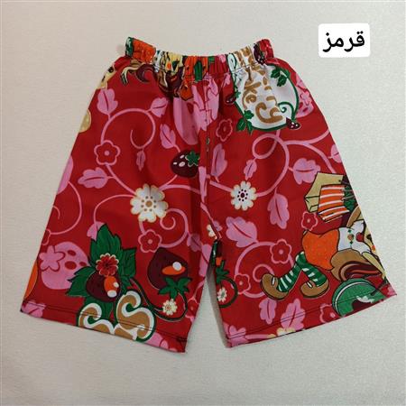 شلوارک دختر توت فرنگی