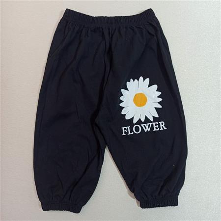 کراپ شلوارک بابونه Flower