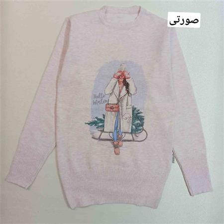 بافت دختر سورتمه سوار