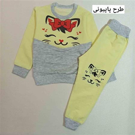بلوز شلوار خرگوش خندان دو رنگ