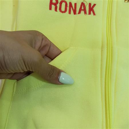 هودی شلوار تو کرکی Girl پولکی