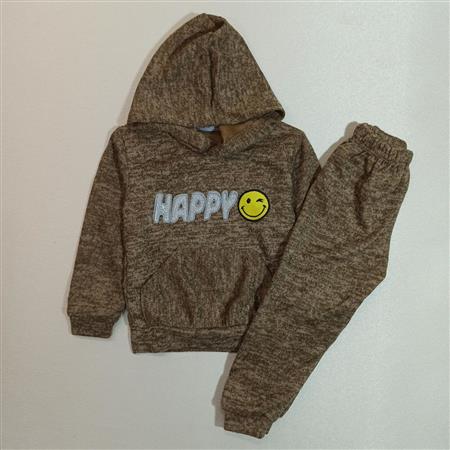 هودی شلوار آنغوره استیکر Happy
