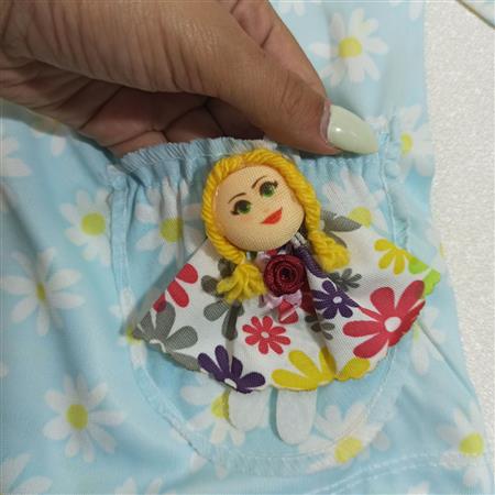 بلوز شلوار بابونه عروسکی