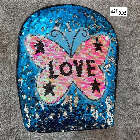 کوله فانتزی پولک برگردون تکسایز