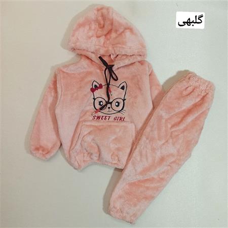 هودی شلوار پولیشی پیشی عینکی