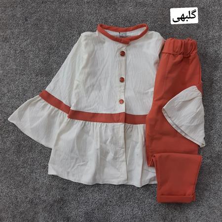 شومیز شلوار چیندار دخترانه تکسایز