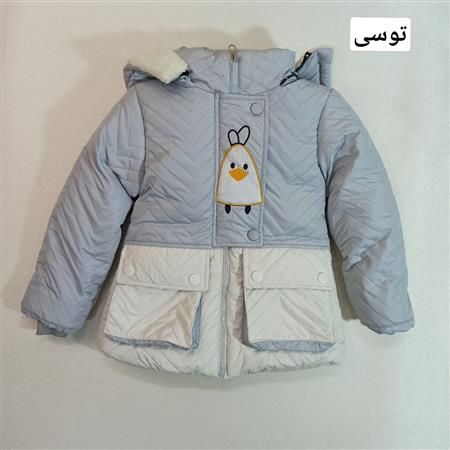 کاپشن دو رنگ اردک