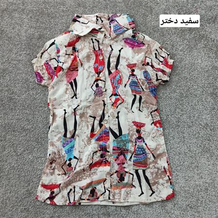 پیراهن طرحدار میکس تکسایز