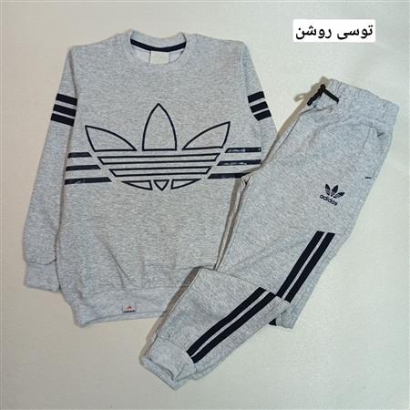 بلوز شلوار آدیداس آستین نواری