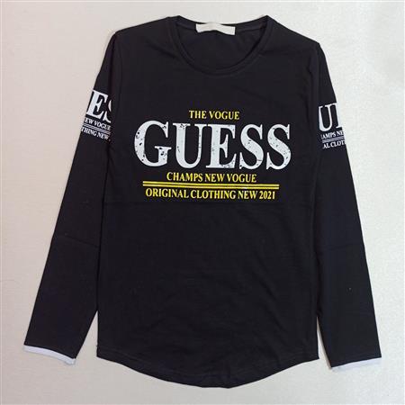 بلوز پسرانه آستین بلند Guess
