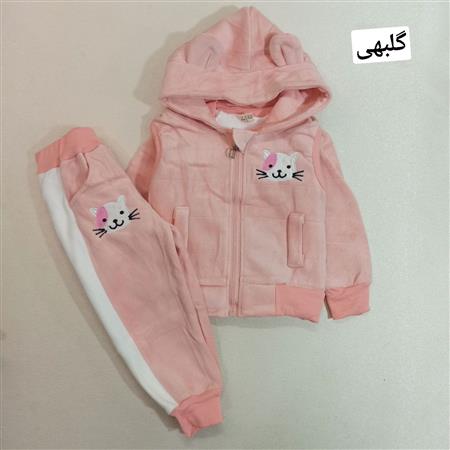 سه تیکه مخمل گربه چینی