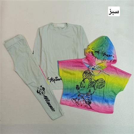 سه تیکه آبرنگی مینی موس