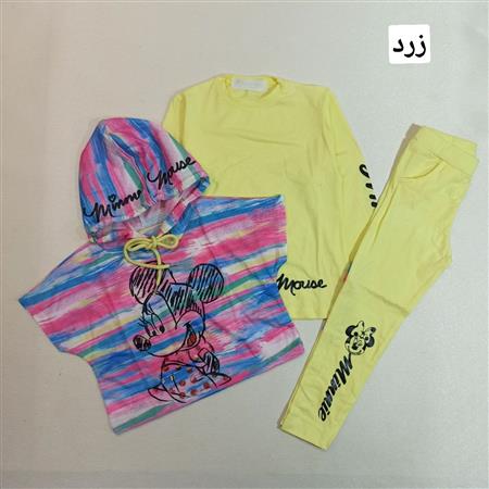 سه تیکه آبرنگی مینی موس
