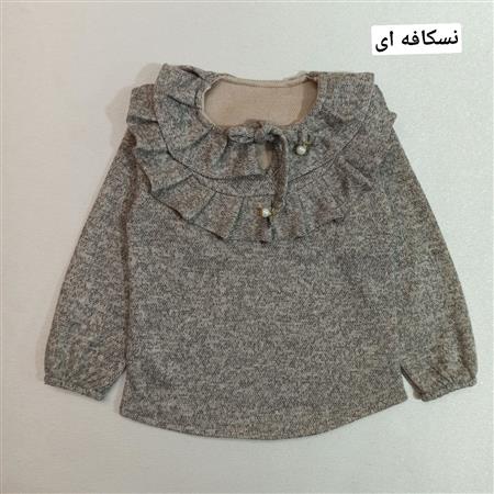 بلوز تک آنغوره یقه چین دار سایز کوچک