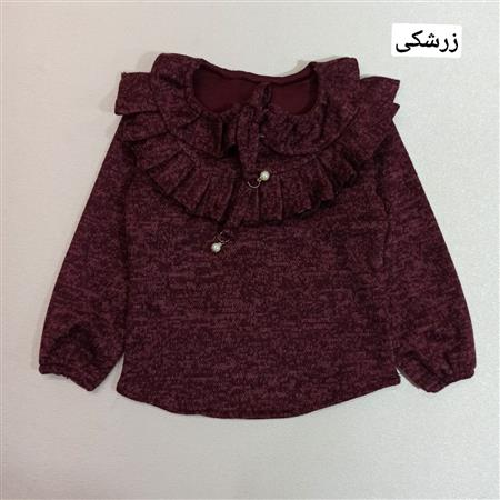 بلوز تک آنغوره یقه چین دار سایز کوچک