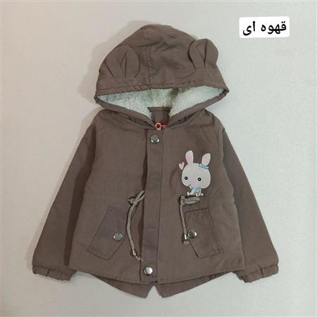 کاپشن مخمل دخترانه خرگوش