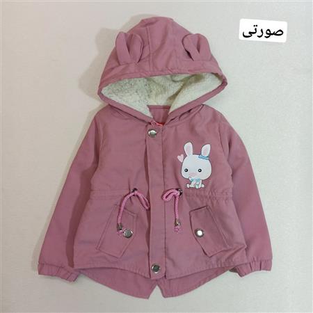 کاپشن مخمل دخترانه خرگوش