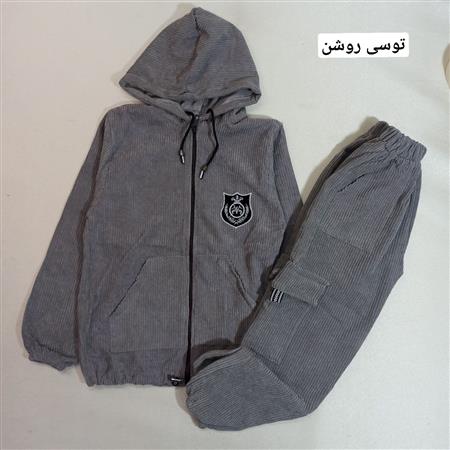 سویشرت شلوار مخمل کبریتی