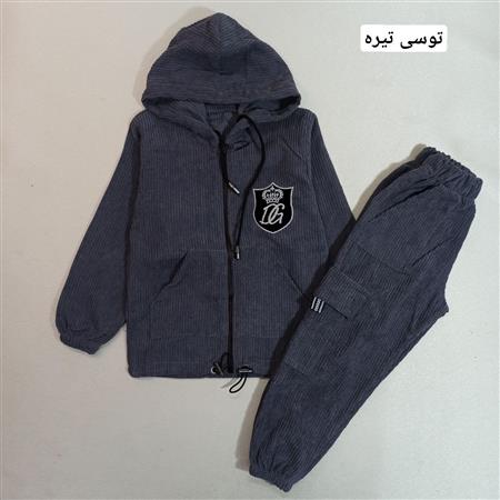 سویشرت شلوار مخمل کبریتی
