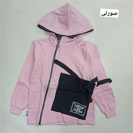 سویشرت زیپ کج