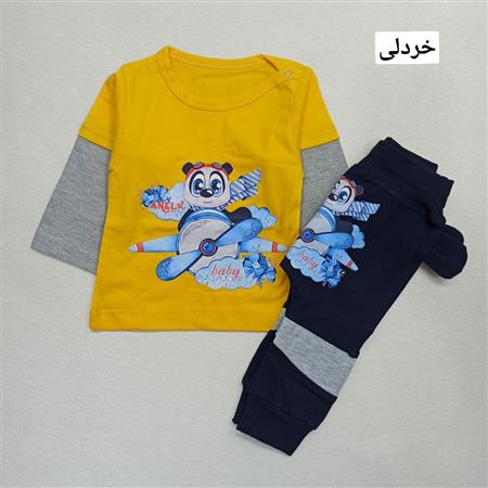 بلوز شلوار نقلی پاندا خلبان