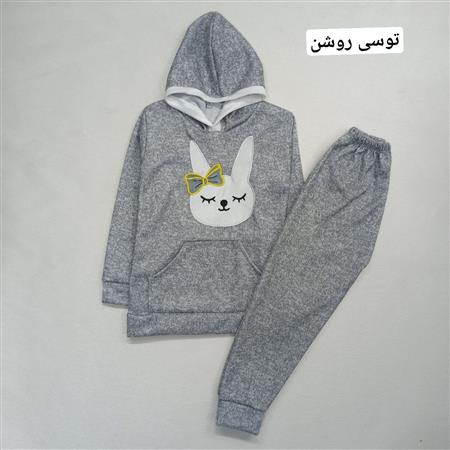 هودی شلوار خرگوش پاپیونی