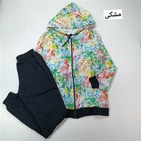 سویشرت شلوار اسپرت آبرنگی