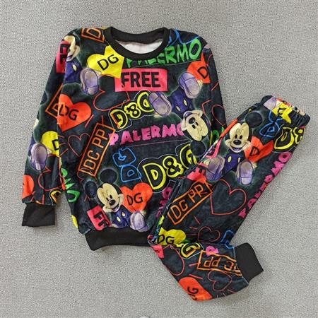بلوز شلوار میکی D&G تکسایز