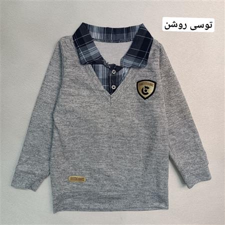 بلوز تک یقه دار