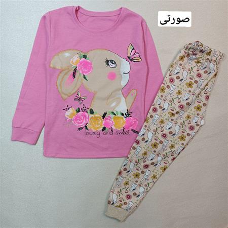 بلوز شلوار خرگوش خوشحال و پروانه ها