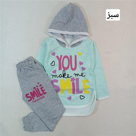 هودی شلوار پاییزه Smile