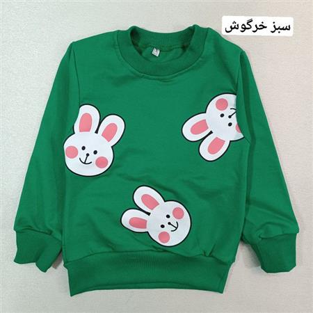 بلوز آستین بلند تدی و خرگوش
