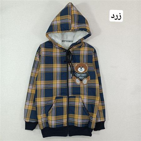 سویشرت چهارخونه تدی