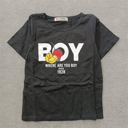 تیشرت مشکی Boy 1928 تکسایز