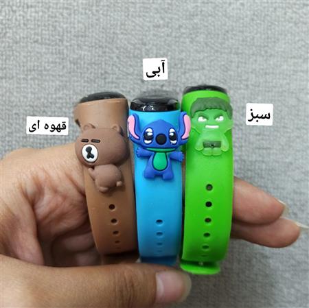 ساعت مچی استیکردار