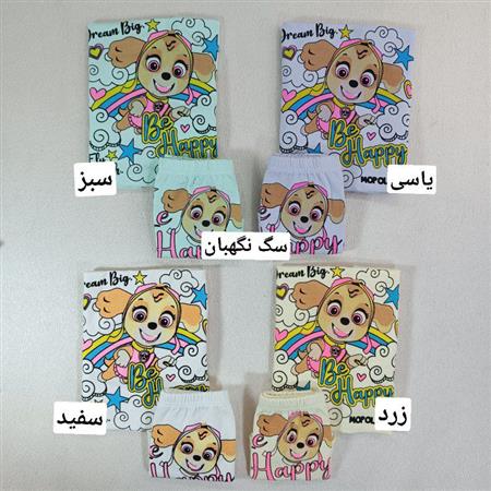 ست شورت و رکابی دخترانه