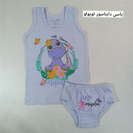 ست شورت و رکابی دخترانه