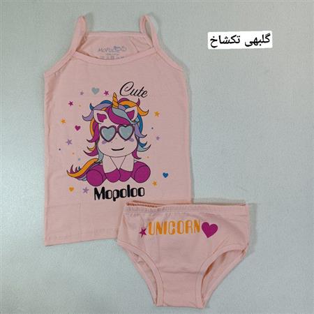ست شورت و رکابی دخترانه
