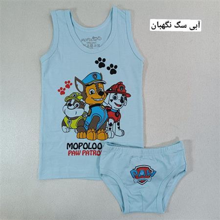 ست شورت و رکابی پسرانه