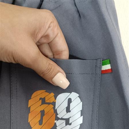 شلوار کتان پیله دار