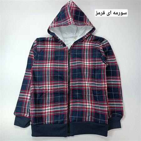 سویشرت اسپرت چهارخونه