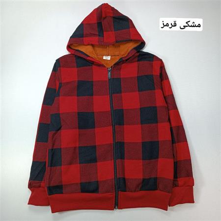 سویشرت اسپرت چهارخونه