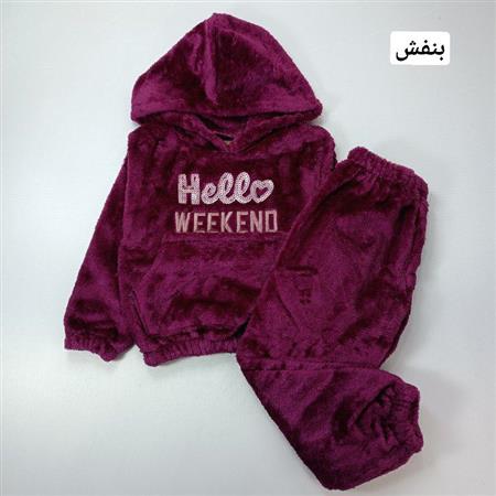 هودی شلوار پولیشی Hello