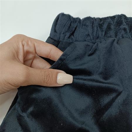 سویشرت شلوار مخمل پلنگی