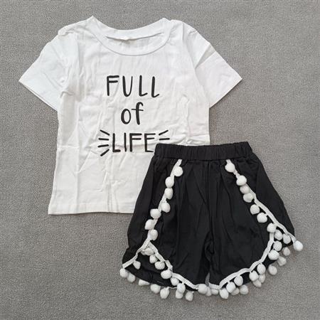 تیشرت شلوارک Full of life تکسایز